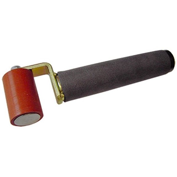 The Brush Man Single Fork Silicone Roller, 2” X -1-5/16”, Threaded Foam Hdl, 5PK SEAM-2R-TSF